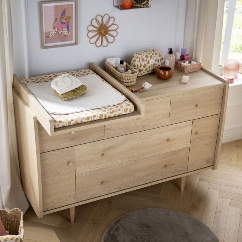 Dispositif a Langer pour Commode Lv165, chene vintage my love sauthon — vue 5 sur 5