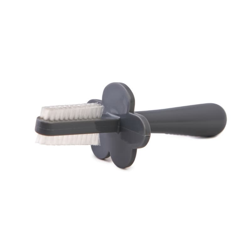 Brosse a Dents Ergonomique Double Face - Gris, grabease gris — vue 3 sur 3