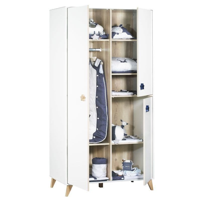 Armoire 1 Gde et 2 Petites Portes Etoile 1 Grande Porte Gauche 2 Petites Portes