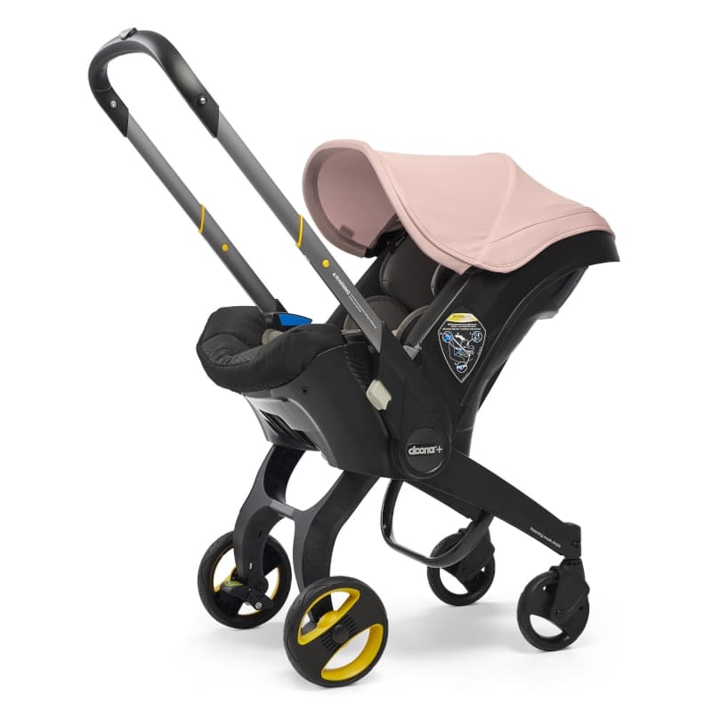 Doona+ Siege Auto/poussette 2 en 1, siege auto et poussette 2 en 1 doona blush pink / rose — vue 5 sur 5