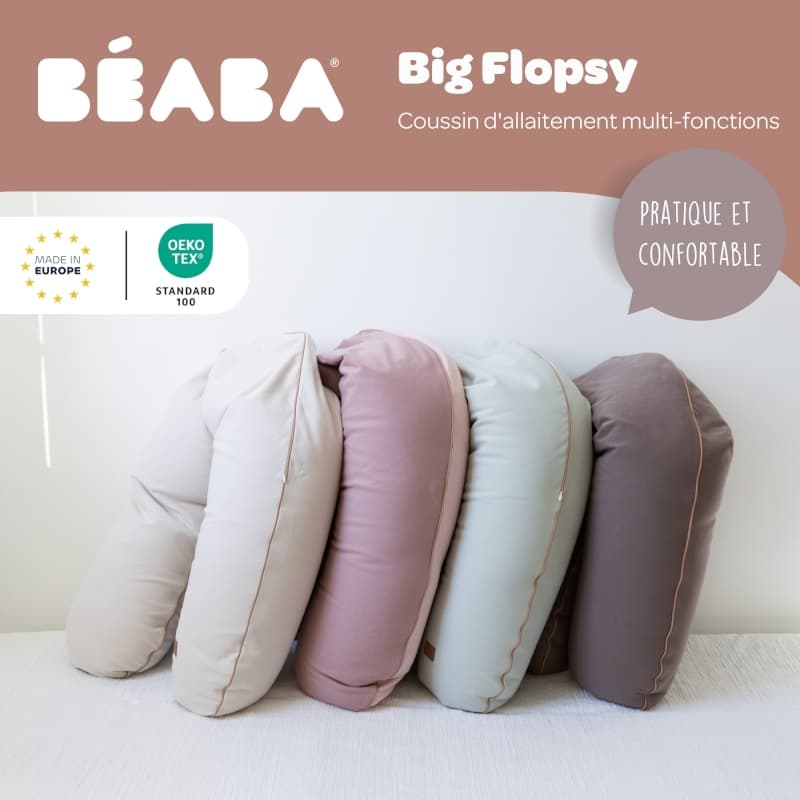 Big Flopsy French Terry, barbe a papa beaba 26/05 — vue 2 sur 7
