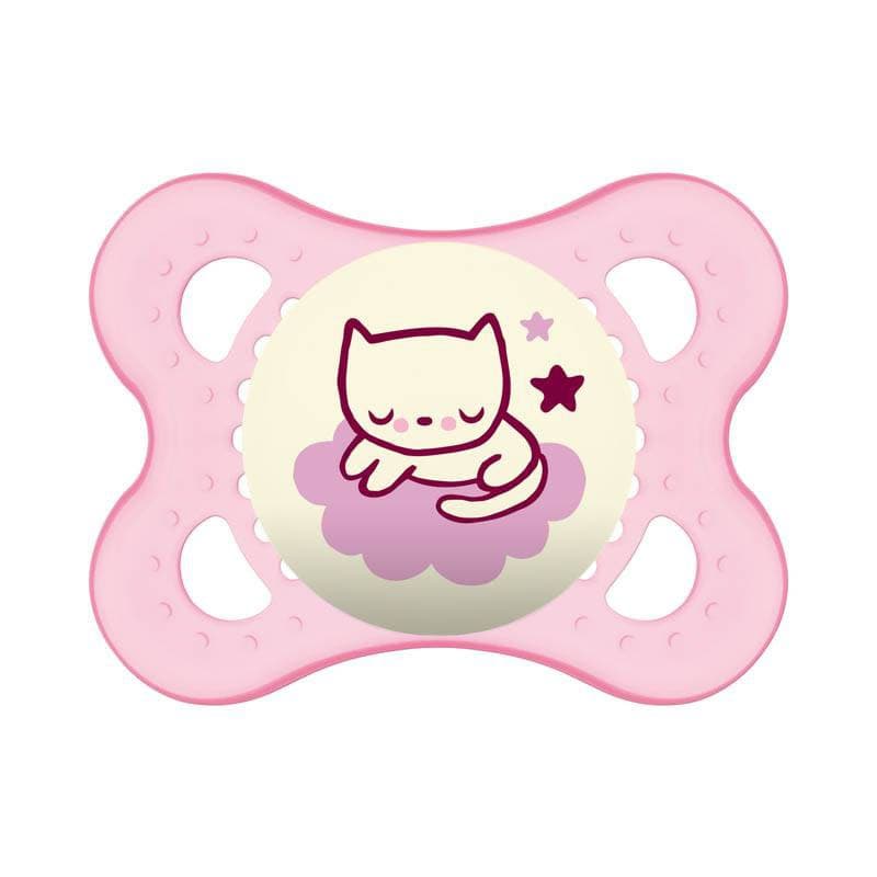 Mam Sucette Nuit - de 0 a 6 Mois - Silicone - Lot, panache 42736 — vue 2 sur 5