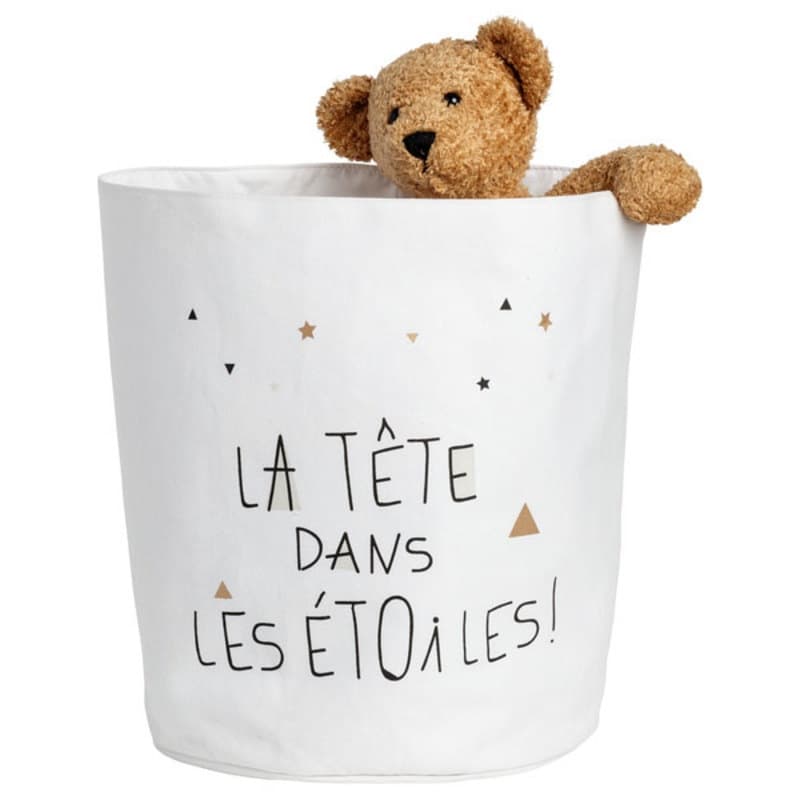 Panier de Rangement Etoiles Filantes, little band.fr 40x33 little band.fr 40x33