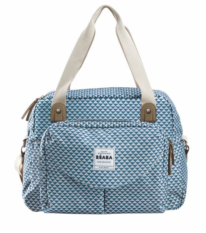Sac a Langer Geneve 2 Play Print Bleu