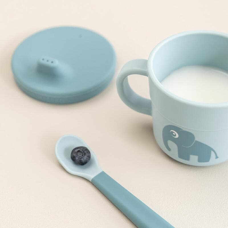 Foodie Tasse Apprentissage&snack Elphee, bleu done by deer news aw 2023 — vue 1 sur 5