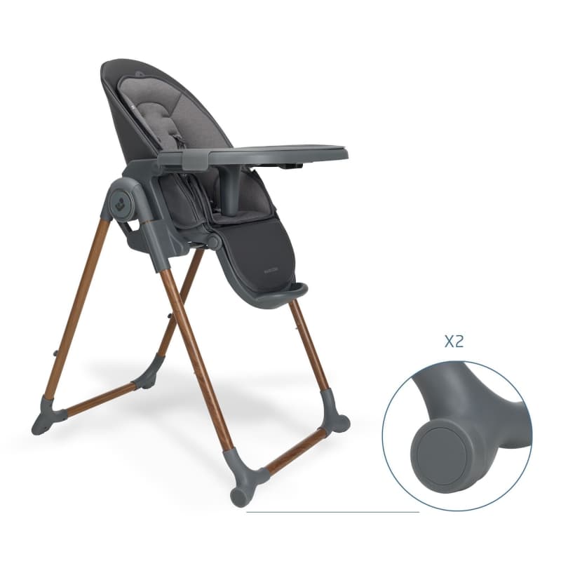 Chaise Haute Ava Plus, elegance graphite maxi cosi 26/03 — vue 3 sur 8