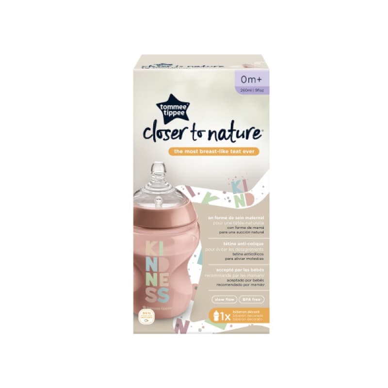 Biberon Ctn 260ml X1 Déco Fille, tommee tippee — vue 3 sur 3