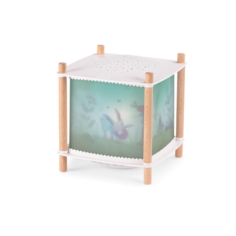 Lanterne Magique - Revolution 2.0, trois petits lapins multicolore 17x17x18,5xcm p-e-a-h