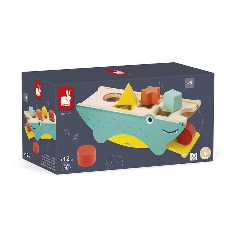 Croco des Formes, jouets d'eveil janod 2022 — vue 4 sur 5