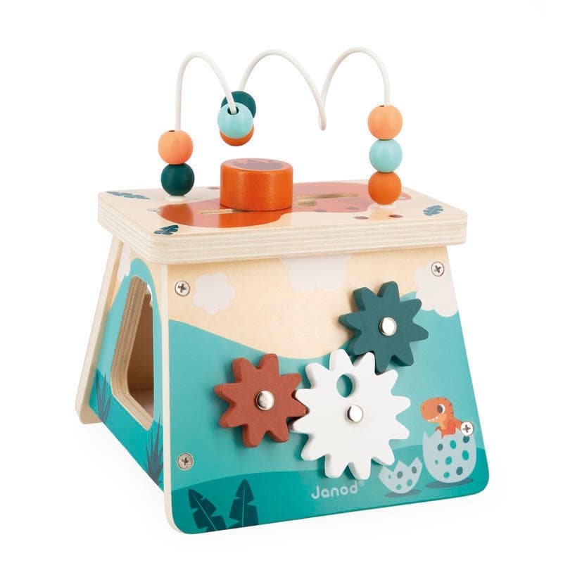 Dino - Volcan Multi-activites, jouets d'eveil janod multicolore p-23 e-23 — vue 4 sur 5