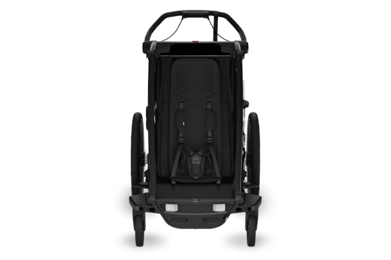 Chariot Sport 1 G3, black active with kids thule — vue 3 sur 5