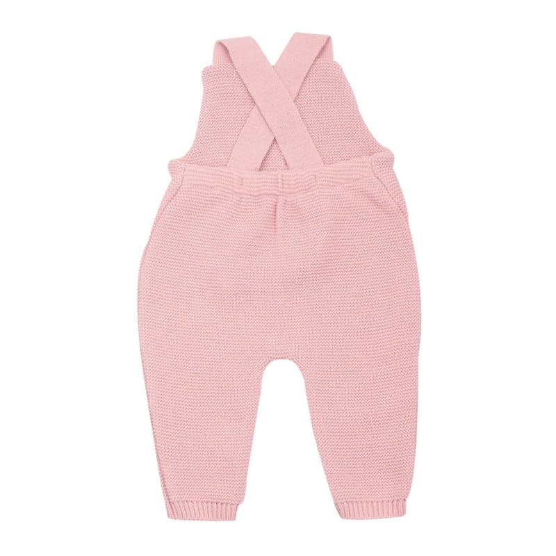 Salopette Maille, vieux rose 1-3m trois kilos sept 25/01 — vue 1 sur 4