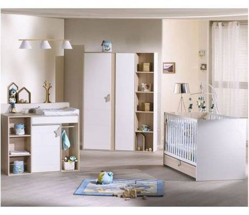 Little Big Bed 140x70 Norway, norway sauthon easy blanc/decor hetre cendre l144 — vue 5 sur 5