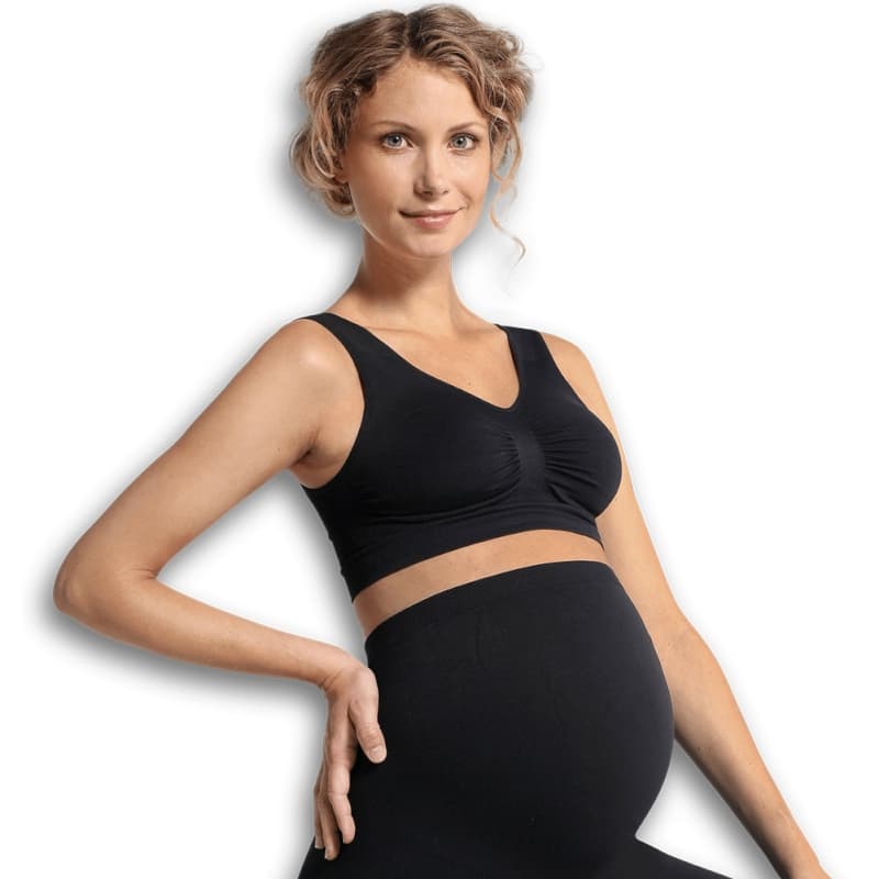 Brassiere de Grossesse sans Coutures, carriwell noir m ah-20/21 et pr21