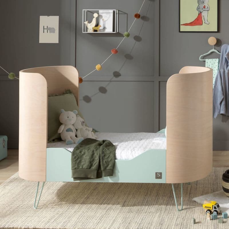 Little Big Bed 140x70 Pied Fil Tilleul Galopin, galopin sauthon original 144 x 97 x 75 — vue 3 sur 3