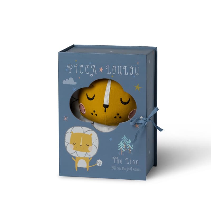 Lion 18 Cm Dans Boite Cadeau, multicolore per — vue 5 sur 5