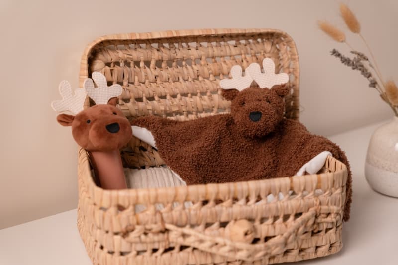 Doudou Bruce l'Elan, marron little big friends 25/08 — vue 3 sur 6