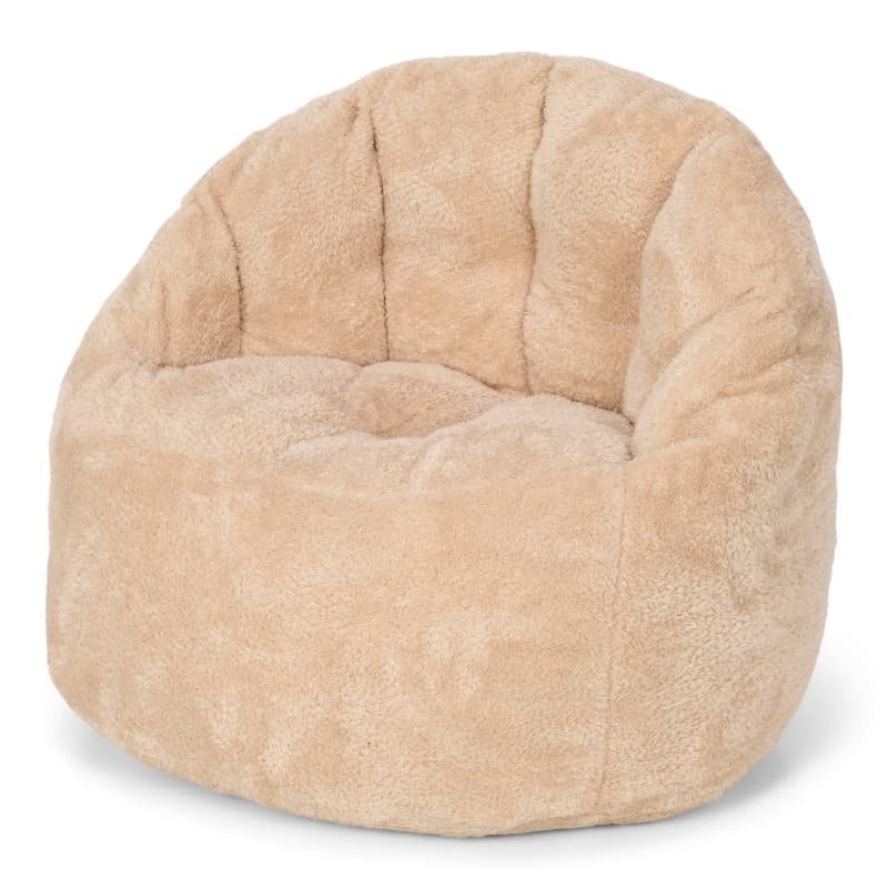 Pouf Bouclette Soft, beige newborn natural little dutch 25/04 — vue 1 sur 3