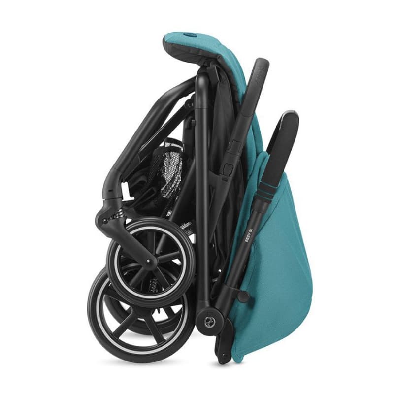 Poussette Eezy S 2 Blk River Blue, gold 2021 — vue 6 sur 6