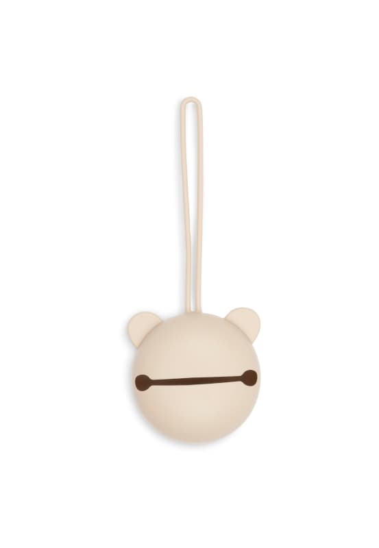 Etui a Sucette Silicone, sand 7cm basics jollein — vue 1 sur 3