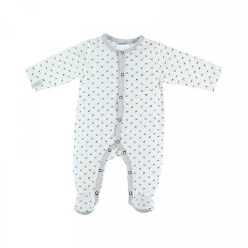 G&s Blanc Pyjama - Jersey, timeless ecru 68cm per — vue 1 sur 3