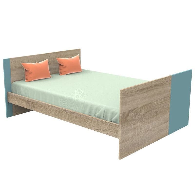 Lit 140x70 Evolutif en 190 Argile Nova Argile Douceevolutif en 90x190 et 140x190, sauthon — vue 2 sur 5