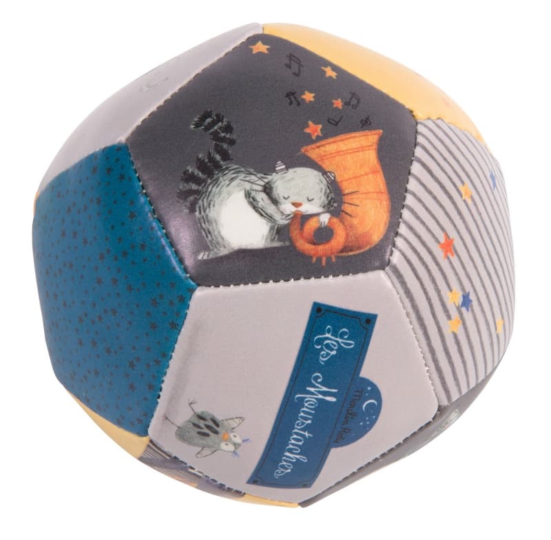 Ballon Souple 10 Cm les Moustaches (emb/6), les moustaches 2021 — vue 3 sur 3