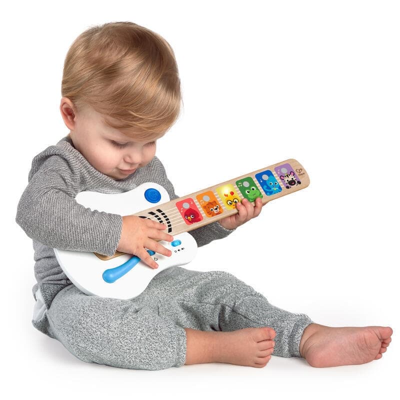 Guitare Electrique Magic Touch, eveil musical hape bois et multi 41,9 x 18 x 4,8 e-2023 — vue 2 sur 2