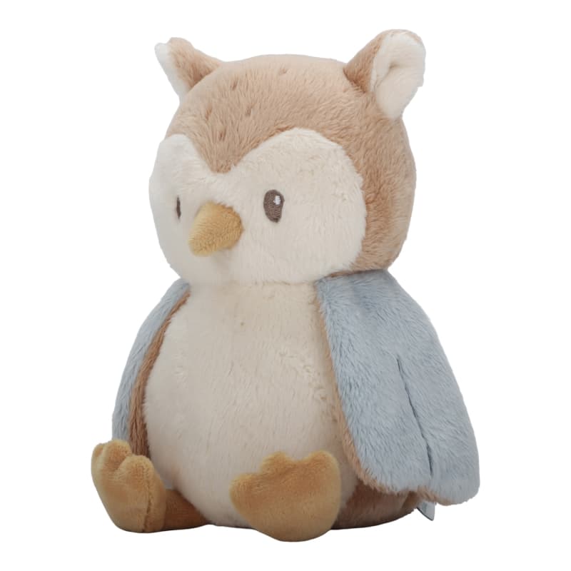 Peluche Chouette, marron beige forest friends little dutch — vue 2 sur 2