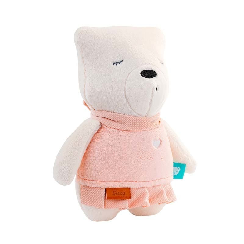 Myhummy Suzy Basique, aide a l'endormissement myhummy ecru / rose 25 cm — vue 2 sur 2