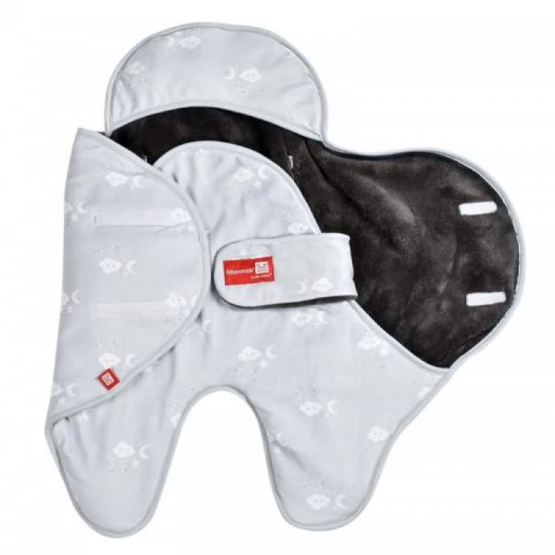 Babynomade Double Polaire, red castle dreamy cloud/gris ardoise 0-6 mois per — vue 4 sur 5