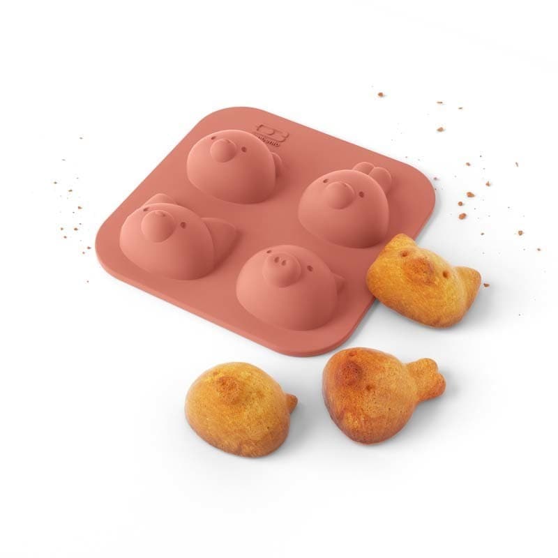 Mb Silifriends - Moule Aminal, monbento rose kids - permanent 2021- — vue 1 sur 3