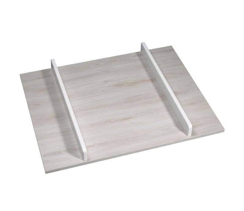 Dispositif a Langer (jusqu'a 15kg) Tipee, tipee sauthon easy blanc/decor hetre cendre l 98 x — vue 1 sur 2