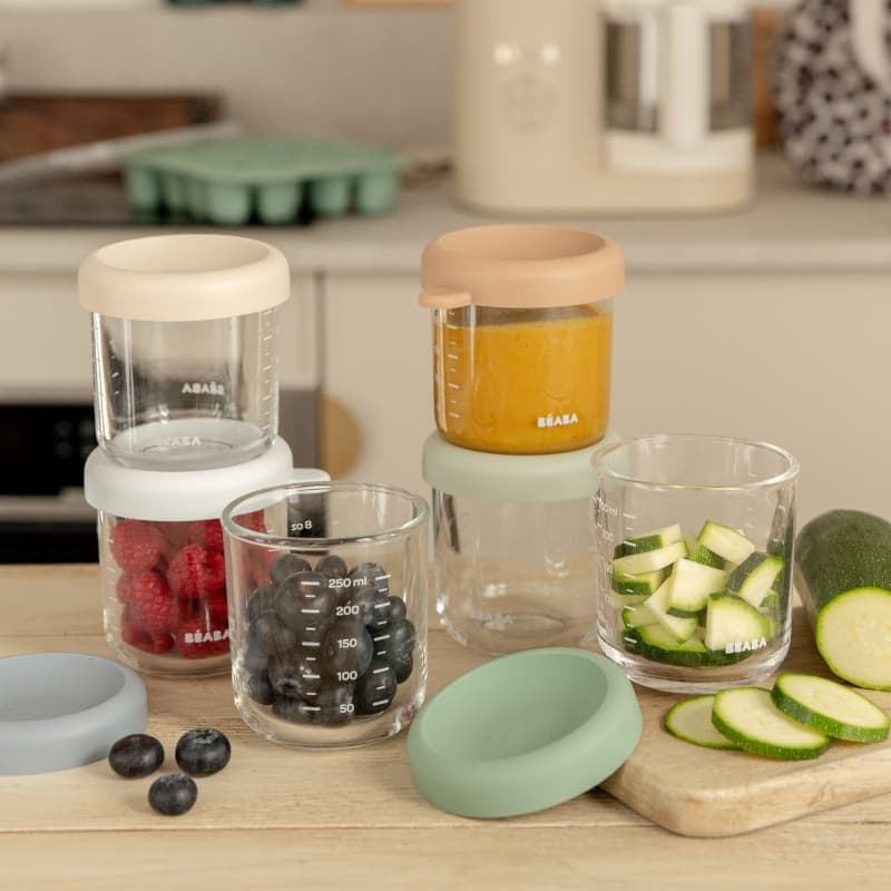 Set 6 Portions Verre, 250ml beaba 26/05 — vue 6 sur 7