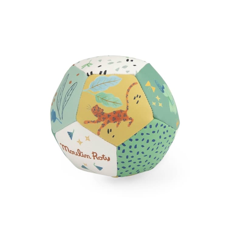 Ballon Souple, multicolore 10cm la foret mawa moulin roty 26/01 — vue 2 sur 2