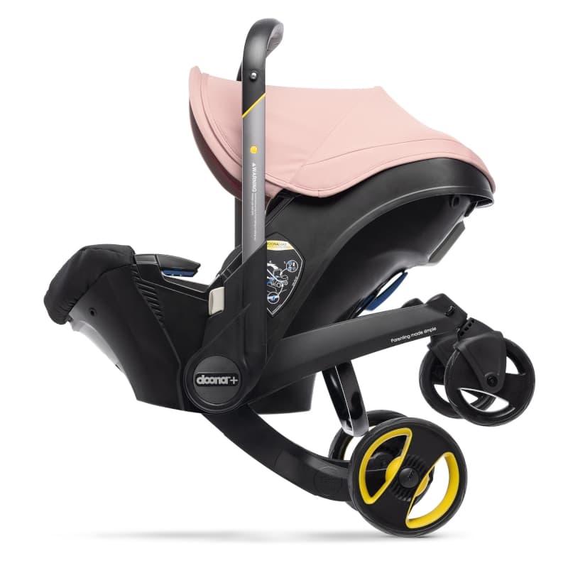 Doona+ Siege Auto/poussette 2 en 1, siege auto et poussette 2 en 1 doona blush pink / rose — vue 4 sur 5