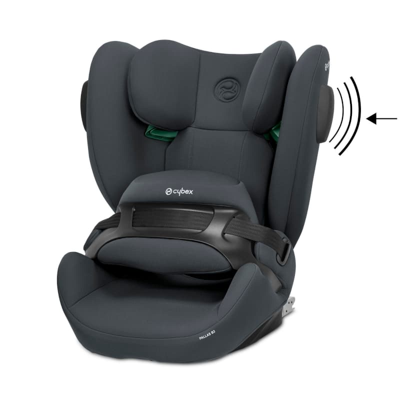 Siege-auto Pallas B3 I-size, cobblestone grey gr 1/2/3 silver cybex 07-24 — vue 1 sur 5