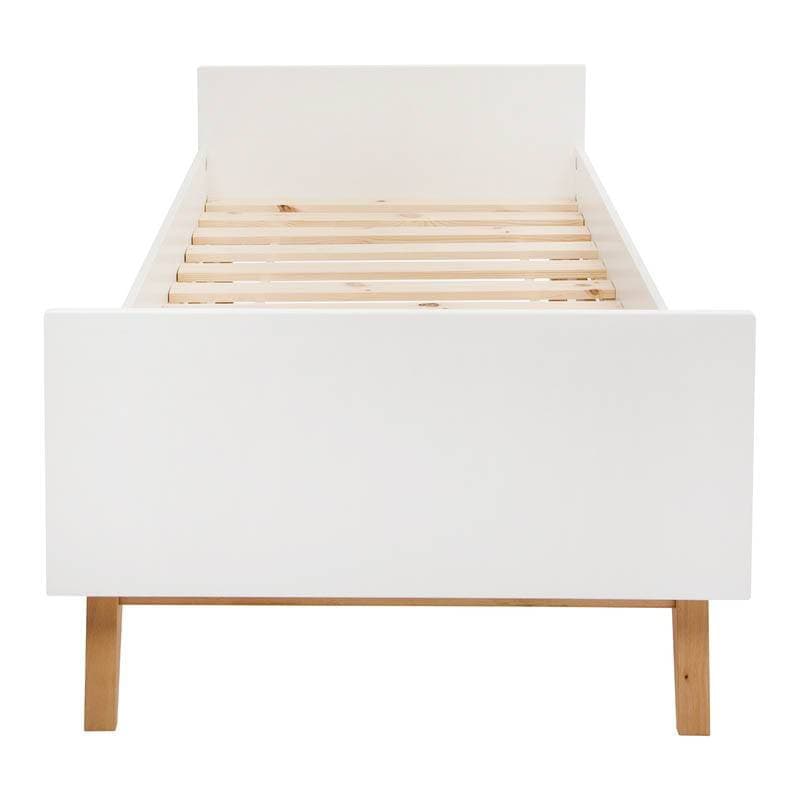 Lit Junior 90x200 Trendy Blanc, trendy quax blanc 205x95x62h — vue 3 sur 3