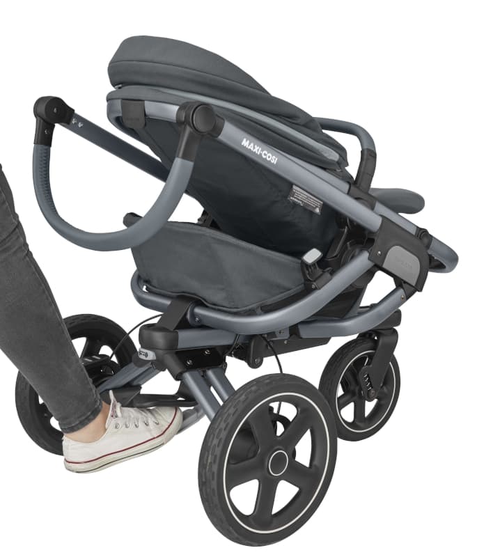 Poussette Nova 3 Roues Essential Graphite, maxi-cosi — vue 5 sur 6