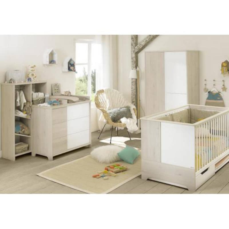 Sacha Option Tiroir Cosy, sacha galipette pin blanchi — vue 1 sur 5