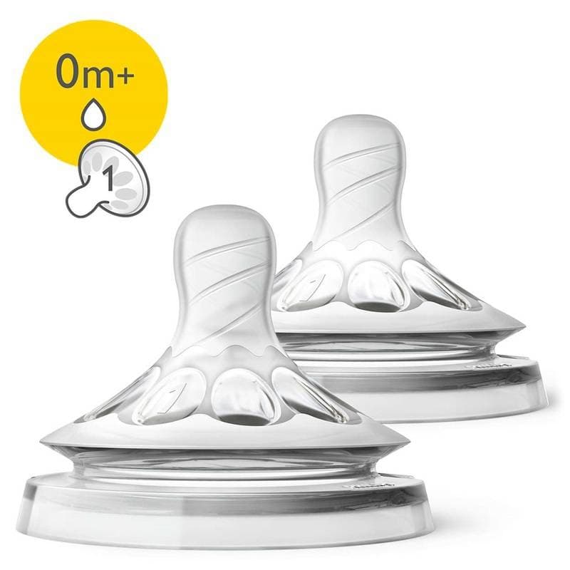 Scf041/27 2 Tetines Natural 0m+ 1 Trou, philips avent 6 x 6 x 13,5 — vue 2 sur 2