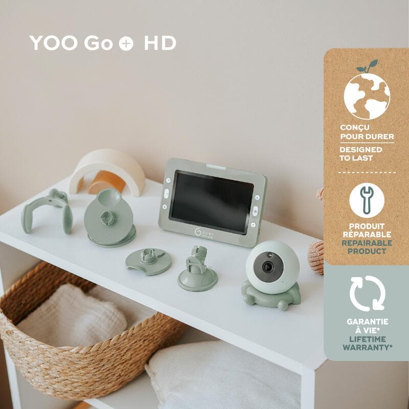Babyphone Yoo Go+ Hd, babymoov 25/01 — vue 2 sur 4