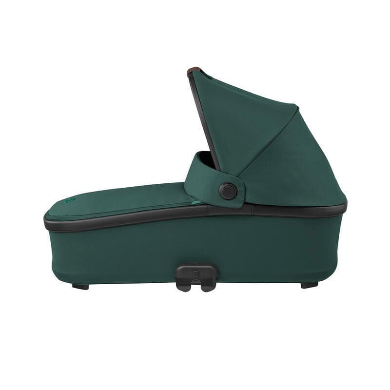 Mc Oria Carrycot Essential Green (black Rim, Brown Leather), maxi-cosi essential green — vue 2 sur 3