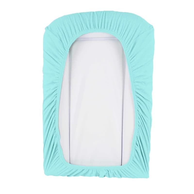 Housse Matelas a Langer 50x75 Aqua, housse matelas à langer bb9 creation aqua 50x75 cm — vue 3 sur 3