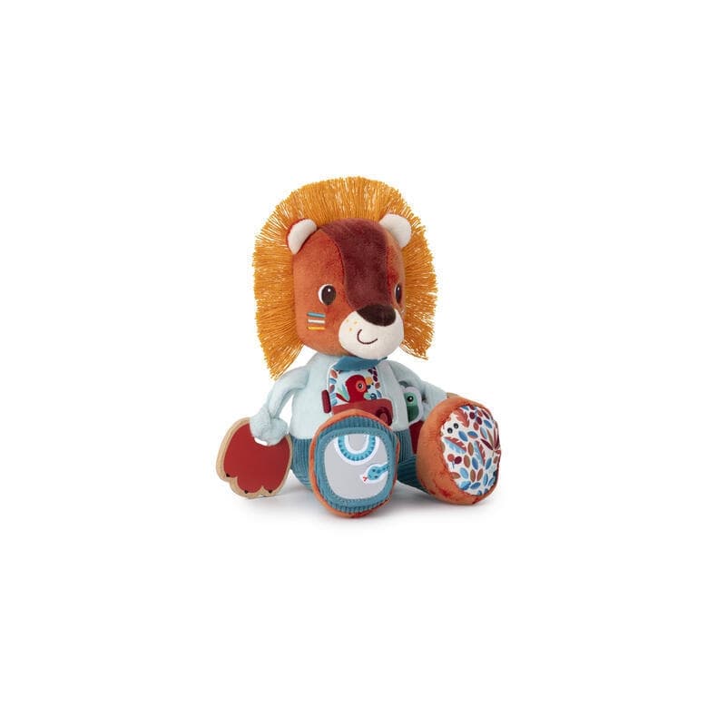 Lion Multi-activites, orange bleu 09m jack lilliputiens collection 2024 a/h — vue 2 sur 2