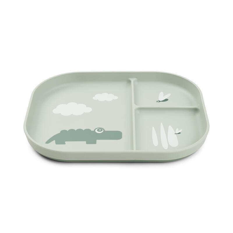 Foodie Assiette Plateau Croco, vert done by deer news june 2023 — vue 1 sur 4