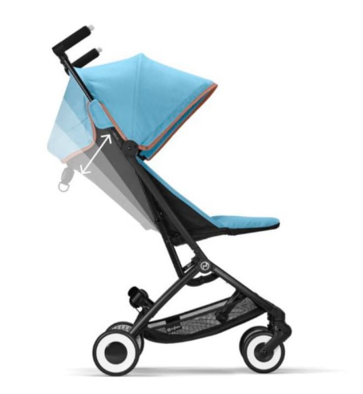 Poussette Libelle - Beach Blue | Cybex, cybex gold cybex turquoise 71 x 52 x 102 cm — vue 2 sur 3