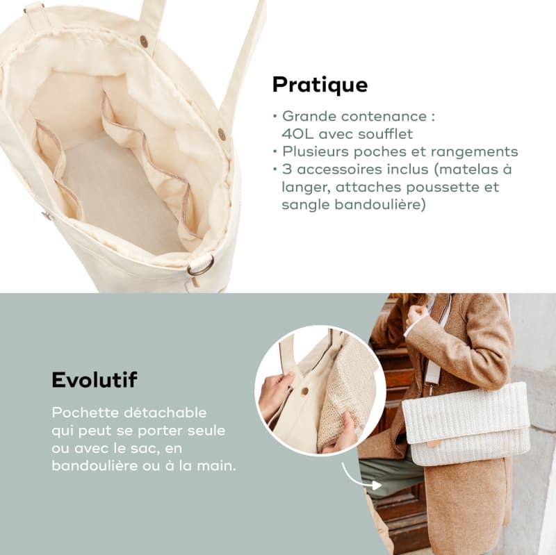 Sac a Langer Tote Bag, babymoov — vue 5 sur 5