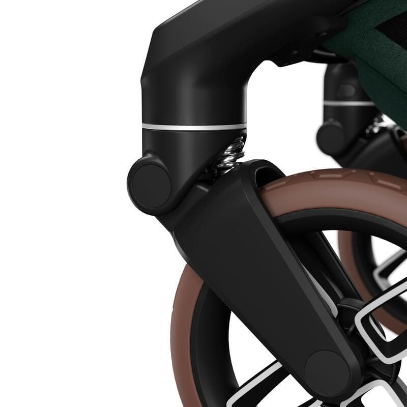 Fame Str Twillic (dark Frame + Brown Wheels + Brown Leather), green maxi cosi 24/09 — vue 2 sur 4