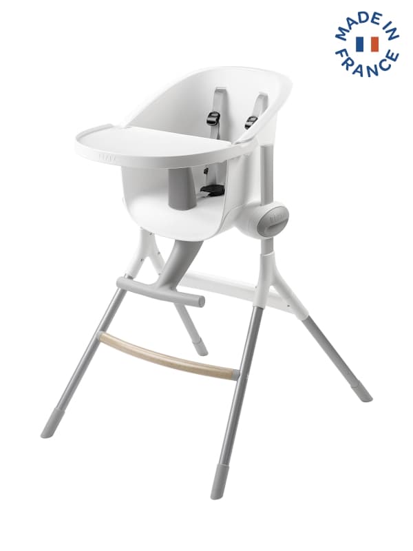 Chaise Haute Up&down, grey/white — vue 2 sur 4